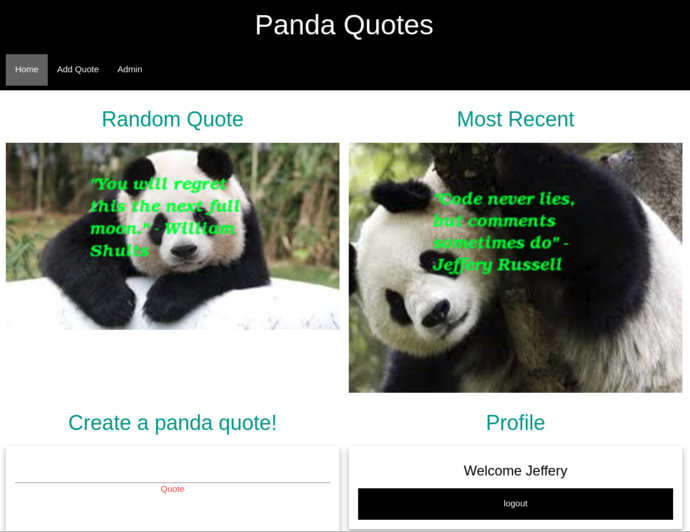 Panda Quotes